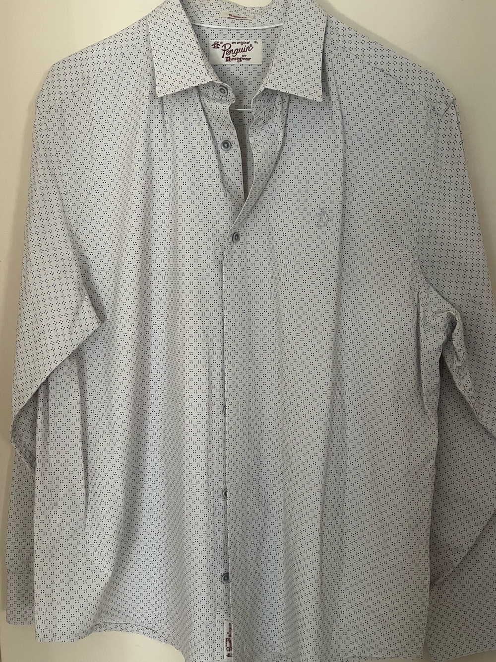 Original Penguin Micro-Print Button-Down Shirt